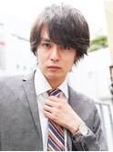 【2019最新版】大人気モテビジネスウルフパーマスタイル 婚活