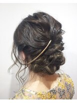 ウノプリール 茶屋町店(unopulir)&nbsp;【unolog藤波】パーティーヘア×結婚式ヘアセット×アレンジ