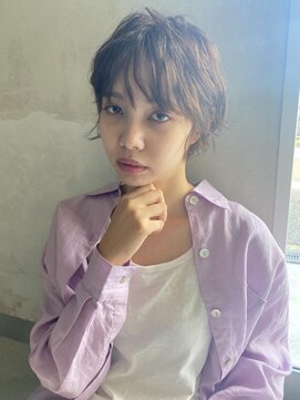 フィグバイアルテフィーチェ(fig by artefice) ショートボブ/耳掛け/シースルバング