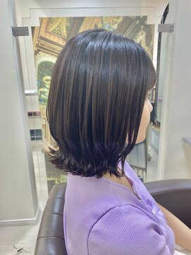 アールモンドヘア新世界 外ハネボブ♪