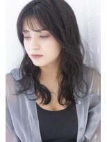 プライズ 池袋店(prize)&nbsp;ブルーグレージュアッシュグレイシースルー前髪363