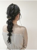 ヘアセット/ヘアアレンジ/ロング/結婚式