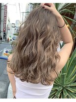 アルカナ 明治神宮前原宿(ARCANA)&nbsp;ミルクティーベージュ　ハイライト　インナーカラー　アッシュ