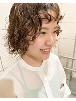 グレイス ヘアドレッシング(grace hair dressing) 【ヤマザキシンタ】前髪パーマ　ショートウルフ　ウルフボブ