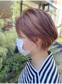 ○cassis pink/pink beige○