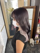 アンク クロス 吉祥寺店&nbsp;韓国ヘア　ホワイトベージュ　インナーカラー　吉祥寺