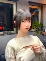 アイユー(ii+U)&nbsp;ミニボブ　大人可愛い　耳掛けボブ　髪質改善ストレート