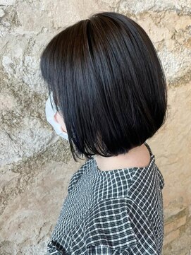 フロール 上大岡(Flor) 【Flor上大岡】*ワンカールボブ+ダークブラウン*