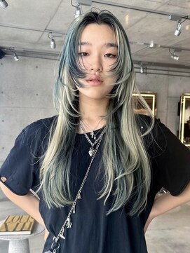 スクリーンギンザメゾン 銀座(SCREEN GINZA MAISON.) クラゲヘアー/小顔に見せるヘア/ココアベージュ/銀座