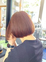 シャロン(SHARON)&nbsp;【SHARON原宿】ナチュラルボブ×ピンクブラウン