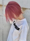 ミニボブマッシュボブピンクボブショートボブ