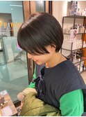 大人かわいいマッシュショート