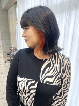 ラニヘアサロン(lani hair salon) インナーオレンジ
