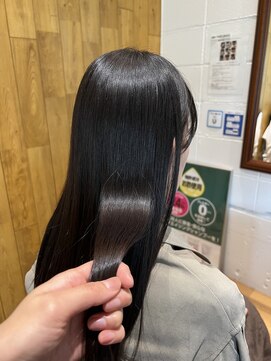 チアー ヘアリラクゼーション(cheer HAIRRELAXATION) 髪質改善トリートメント+黒髪ロング