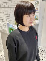 ミー(me.)&nbsp;暗髪　ミニボブ