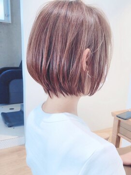 セイドット オモテサンドウ(Say. omotesando) say.原田美千留 ショートボブ ひし形ショートボブ ハイトーン