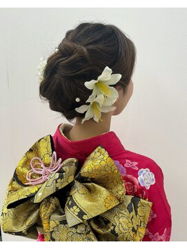 ヘアイズム ブランシュ(hair-ism BLanCHe) 【BLANCHE】お着物用ヘアセット