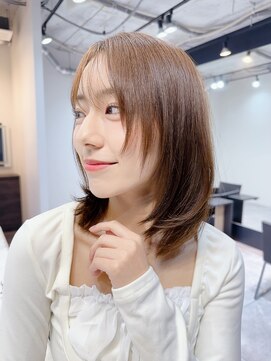 ファンナギンザ(FaNNa ginza) レイヤー/艶髪/髪質改善/シースルー/小顔/透明