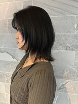 ジル アンク(Jill ankh)&nbsp;《Jill ankh姫路》濃厚オリーブ×レイヤースタイル　暗め透明感