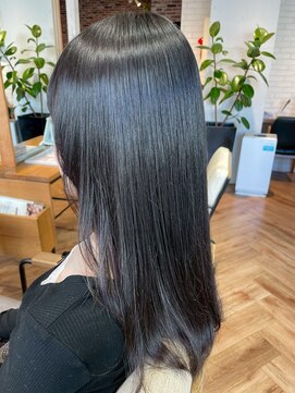 ヘアーショップ エヌアンドエー 越谷店(hair shop N&A) 「まとまりやすく、指通りなめらか◎憧れの艶髪ストレート