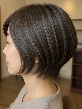 美容室ステラ　坂戸駅前店 ショート×ハイライト［坂戸］