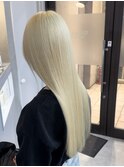 抜きっぱなしブロンド/ロングヘア