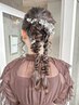 【ヘアセット】パーティアレンジ/結婚式/お呼ばれ/ライブ ¥5,000→