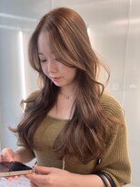 ボタン ハカタ(VOTAN hakata) 【前田七音】レイヤーカット/オリーブベージュ/学割U24