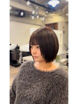 リエル(Liere)&nbsp;レイヤーボブ/ナチュラルブラウン【髪質改善】