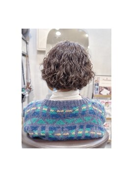 ナッツヘアー ウェーブパーマ