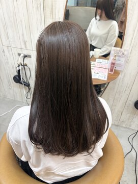 ロンドアジュール 横浜(Lond azur) チャコールグレー/オリーブグレー/ショートボブ/前髪/小顔横浜