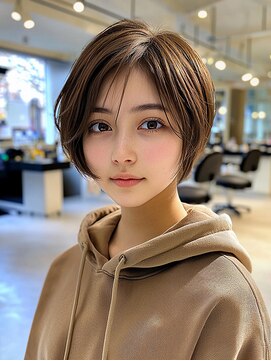 エスアール 真美ケ丘店(SR) フェミニンショート☆