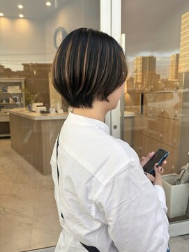ユウヘアー 千代田橋店(U Hair) ショートヘア×パラパラブリーチ