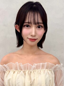 ショート/ボブ/髪質改善/脱白髪染め/白髪ぼかしハイライト