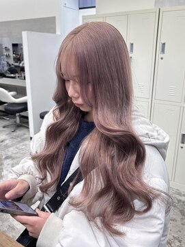 ヘアサロン ドット トウキョウ カラー 町田店(hair salon dot. tokyo color) ダークアッシュ/ミディアムレイヤーカット/町田