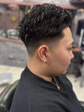 スリーセント 栄(3/cent) 極道パーマ