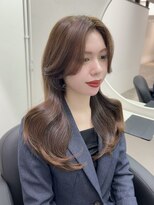 チェルシー 梅田(CHELSEA)&nbsp;韓国レイヤーカット、バタフライレイヤー