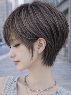 ヘアーサロン リーベ 東久留米店(Hair Salon Liebe) ブリーチハイライト髪質改善ダブルカラーレイヤーカット