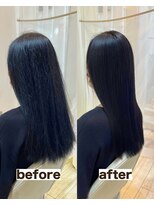 シゲ 自由が丘店(SHIGE)&nbsp;縮毛矯正まではしたくない方へ｜髪質改善トリートメント＋カット