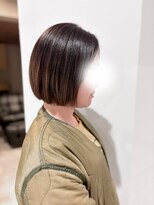 スリー バイ ザサロンフジサワ(THREE by the salon fujisawa)&nbsp;ボブ×プレイングカラー