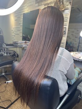 ヘアーデザイン アイリス(hair desigh Airs)の写真/1ヶ月に70人以上が体験、実感。うねり、広がり、パサつき、エイジング毛全てに特化した厳選の髪質改善☆