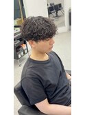 波巻きプードルパーマ