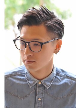 ヘッドストック(HEAD STOCK) 【ヘッドストック】プレッピー☆アップバングスタイル