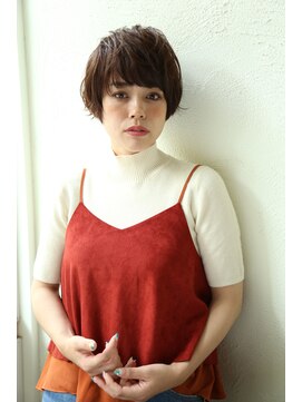 アンアミ オモテサンドウ(Un ami omotesando) 【Ｕｎａｍｉ】フリンジバング×マッシュショート島田梨沙