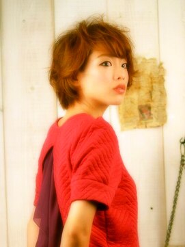 ロッソ(ROSSO) 【Rosso十日市】　クレームベージュ×ショートルーズカール