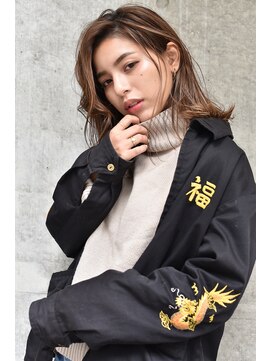 メーヴェ(Mowen) mowenイルミナx外ハネボブxアッシュブラウンxネオウルフ