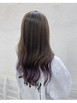 ループ(LOOP) ラベンダーアッシュグラデーション