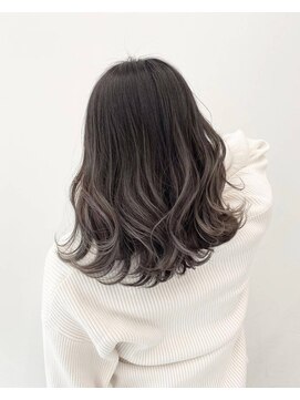 シエスタ バイ アンブルリュクス(siesta by amble luxe) グレージュグラデーションミディ