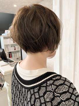 キャアリー(Caary) パーマショートヘア福山Caary人気 /ショートボブ/ベリーショート