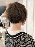 パーマショートヘア福山Caary人気 /ショートボブ/ベリーショート